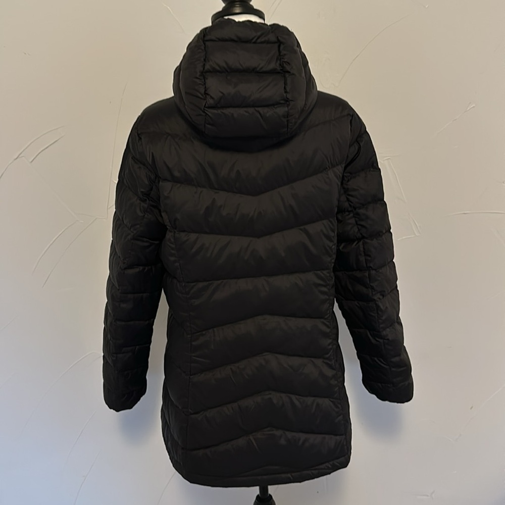 Eddie Bauer 650 Ultra Lightweight Down Longline Coat GUC L - Picture 4 of 8